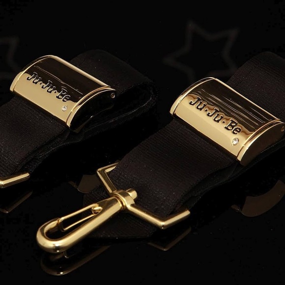 JUJUBE legacy stroller clips Ju-Ju-Be Black and gold NEW - Picture 2 of 5